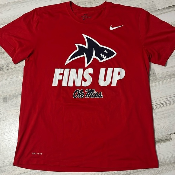 Nike Ole Miss Dri Fit Tee Size Large - Picture 1 of 7
